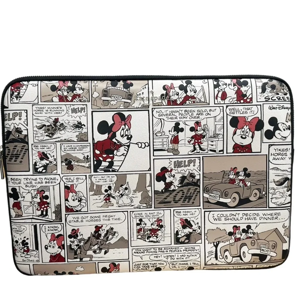 Kate Spade x Disney Minnie Mouse Comic Strip Universal 15 Inch Laptop Sleeve